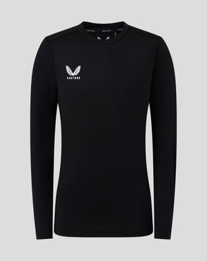 Junior Long Sleeve Performance Tee - Caviar