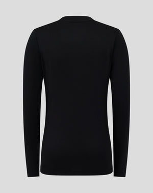 Junior Long Sleeve Performance Tee - Caviar