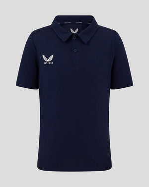 Junior Cotton Leisure Polo - Peacoat