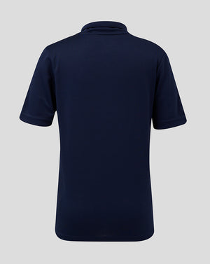 Junior Performance Polo - Peacoat