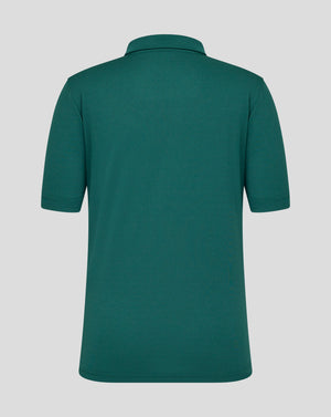 Leicester Tigers Junior 25/26 Short Sleeve Training Polo - Botanical