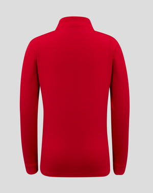 Junior 1/4 Zip - True Red