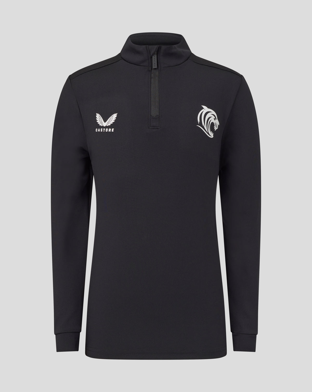 Leicester Tigers Junior 25/26 Training Midlayer - Caviar - Caviar