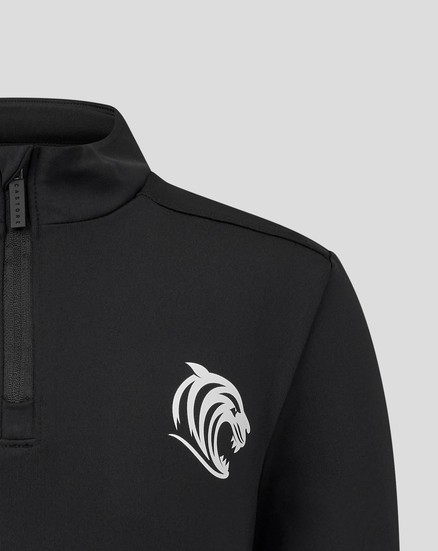 Leicester Tigers Junior 25/26 Training Midlayer - Caviar