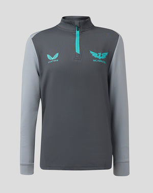 Scarlets Junior 23/24 Quarter Zip Midlayer