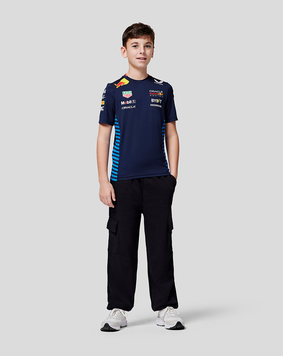 Oracle Red Bull Racing Junior Official Teamline Set Up Tee - Night Sky