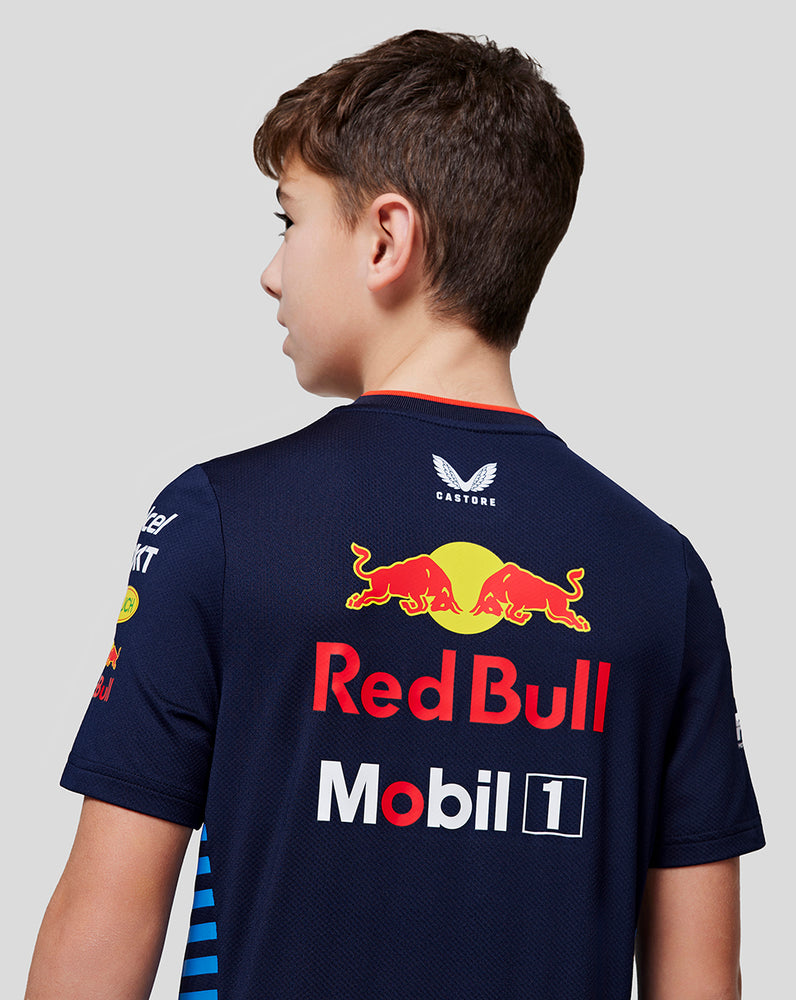 Oracle Red Bull Racing Junior Official Teamline Set Up Tee - Night Sky
