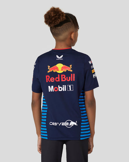 Oracle Red Bull Racing Junior Official Teamline Set Up Tee - Night Sky