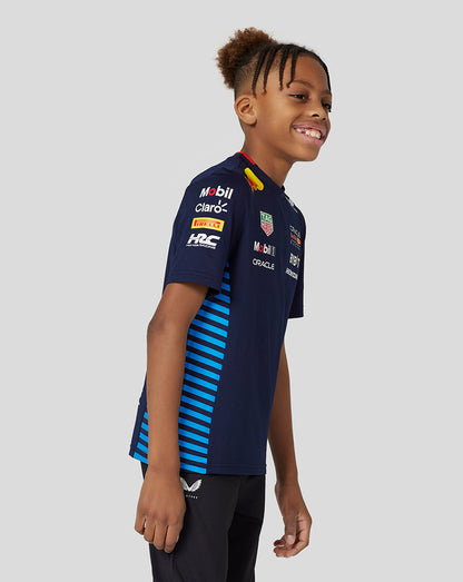 Oracle Red Bull Racing Junior Official Teamline Set Up Tee - Night Sky