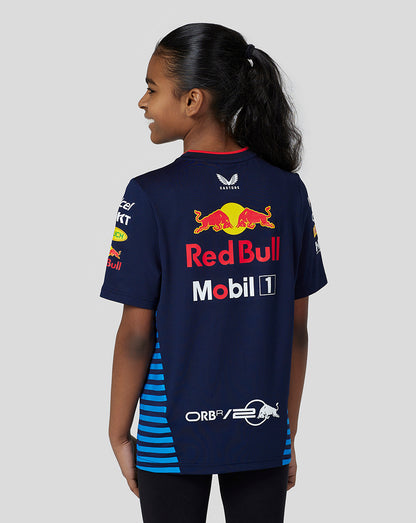 Oracle Red Bull Racing Junior Official Teamline Set Up Tee - Night Sky