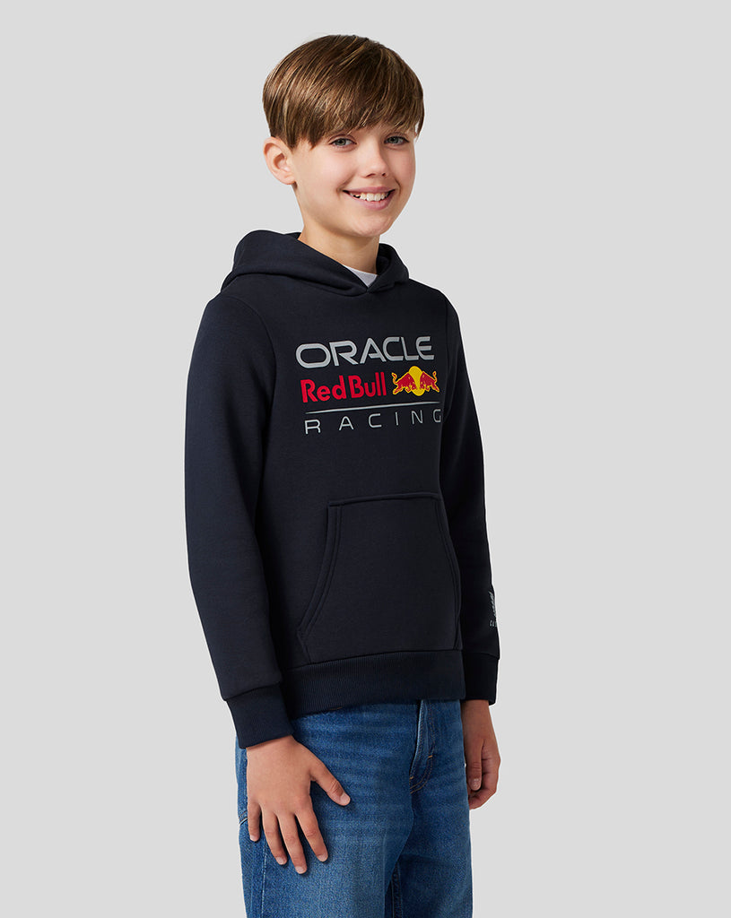 Oracle Red Bull Racing Juniors Linear Graphic Hoodie - Night Sky