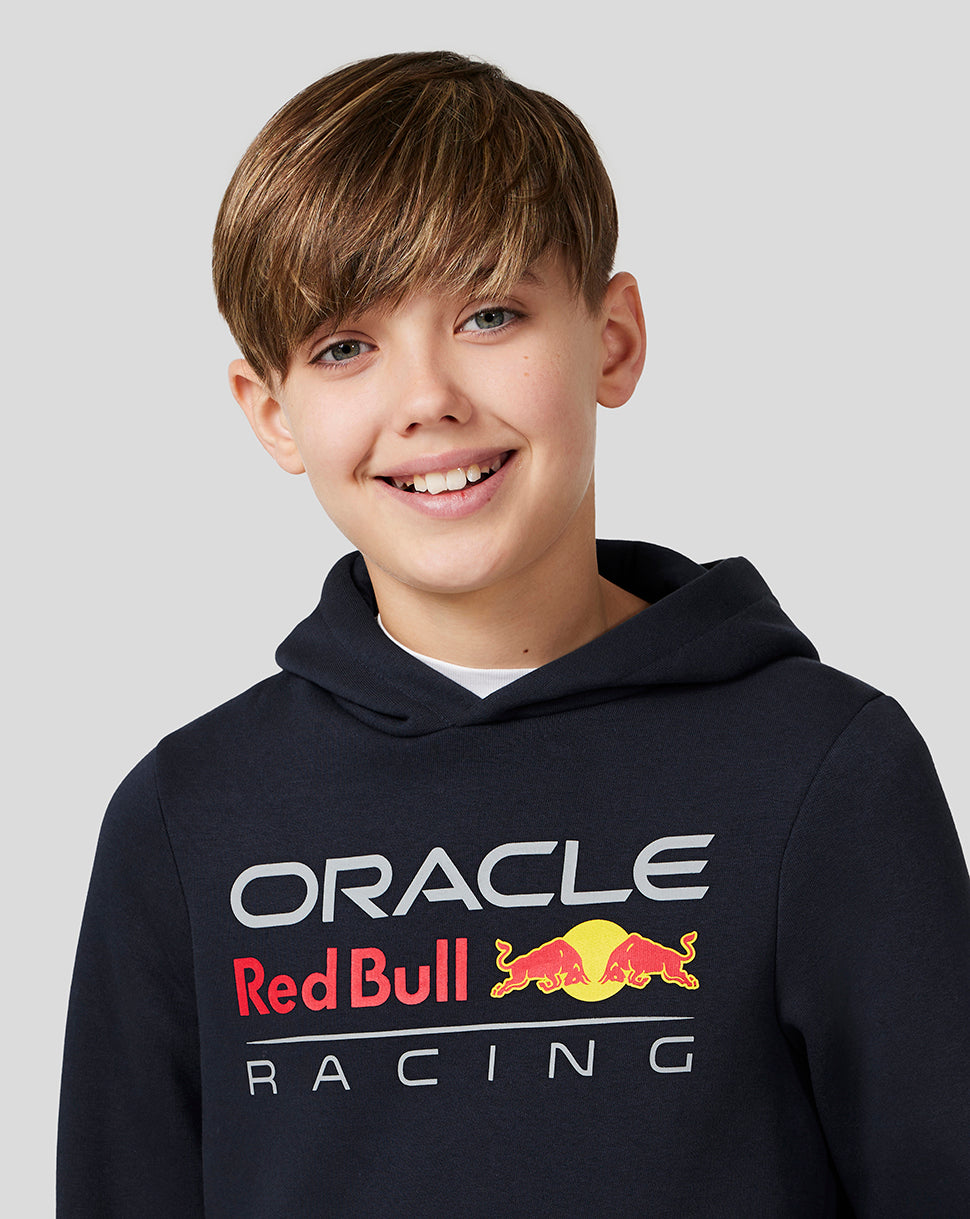 Oracle Red Bull Racing Juniors Linear Graphic Hoodie - Night Sky