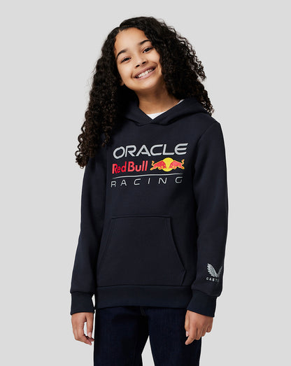 Oracle Red Bull Racing Juniors Linear Graphic Hoodie - Night Sky