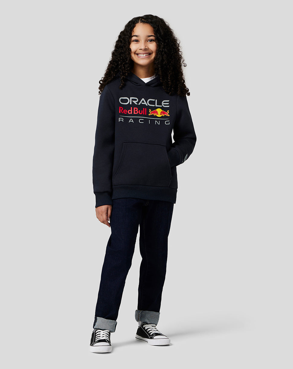 Oracle Red Bull Racing Juniors Linear Graphic Hoodie - Night Sky