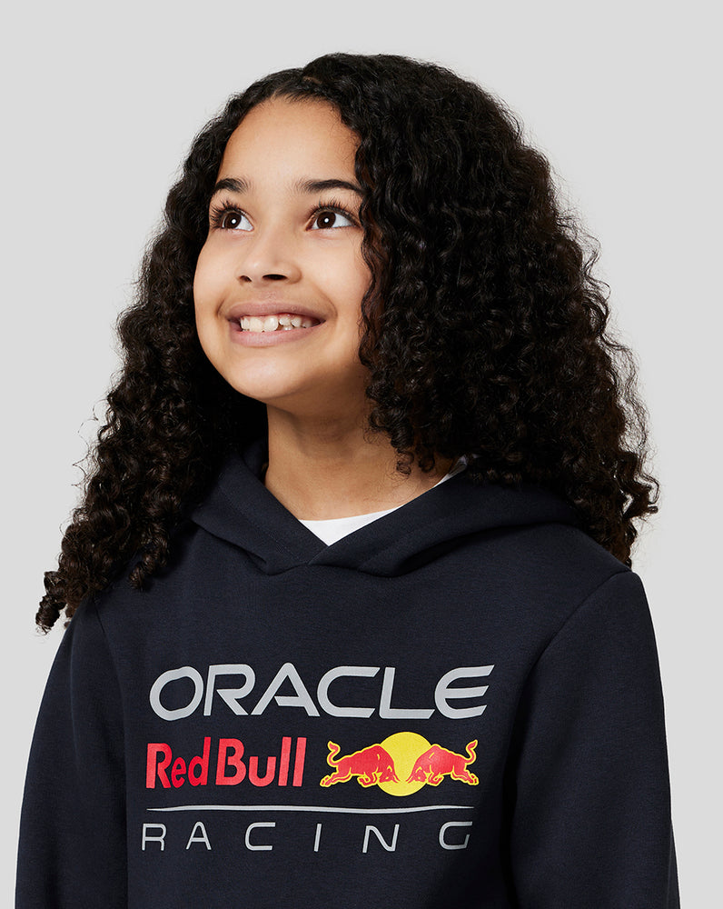 Oracle Red Bull Racing Juniors Linear Graphic Hoodie - Night Sky