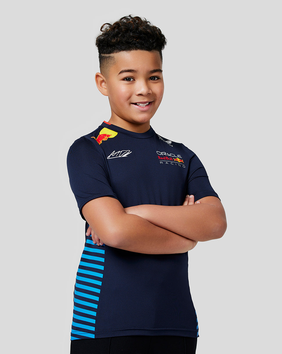 Oracle Red Bull Racing Junior Official Teamline Max Verstappen T-Shirt - Night Sky - Night Sky