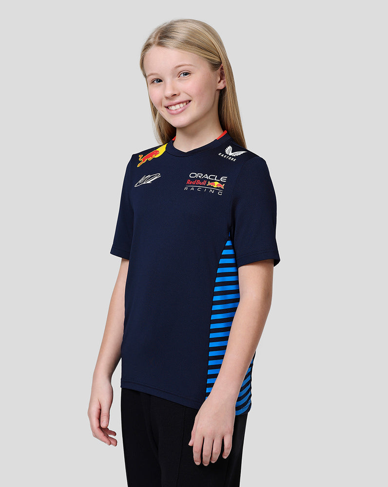 Oracle Red Bull Racing Junior Official Teamline Max Verstappen T-Shirt - Night Sky