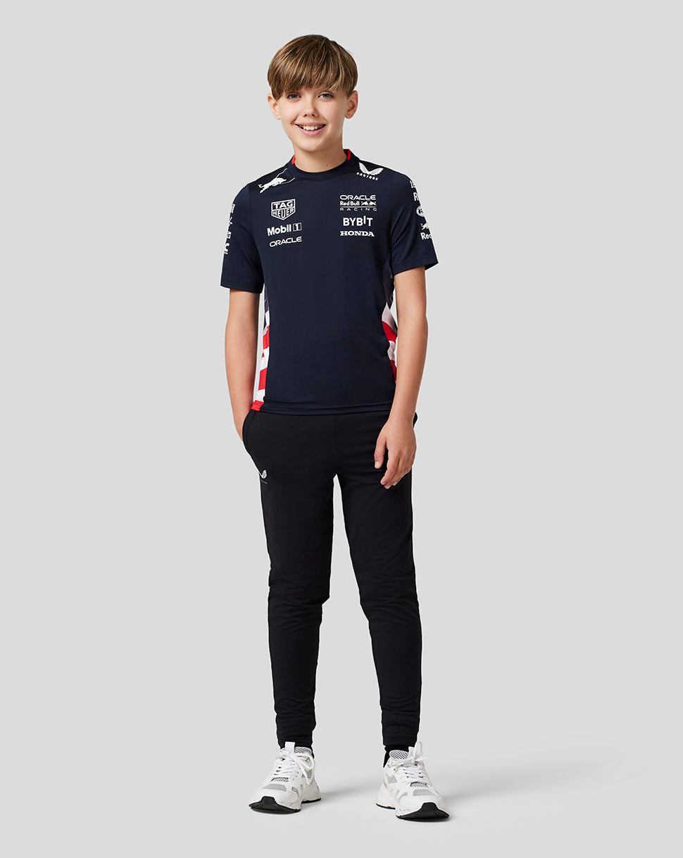 Oracle Red Bull Racing Junior Official Teamline America Race Team T-Shirt - Night Sky - Night Sky