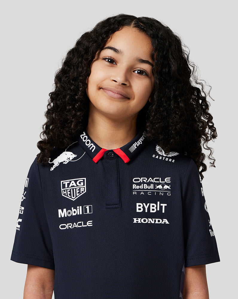 Produktbild von Oracle RB Racing Junior Teamline T-Shirt Set Up – Nachthimmel