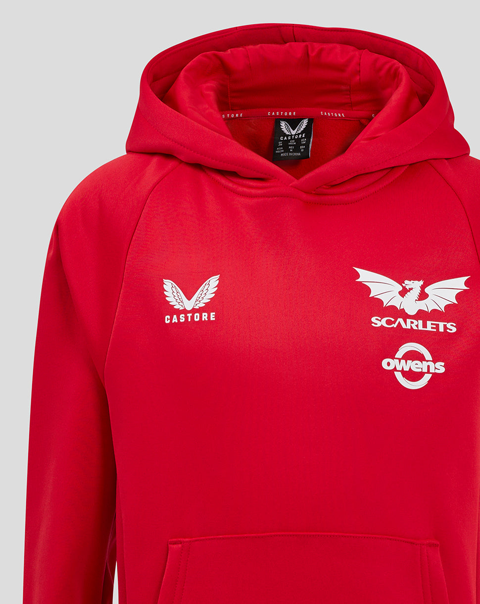 SCARLETS JUNIOR 24/25 PRO PLAYERS HOODY