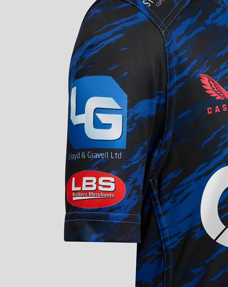Scarlets Junior 24/25 Away Shirt - Scarlet/Scarlet Sage