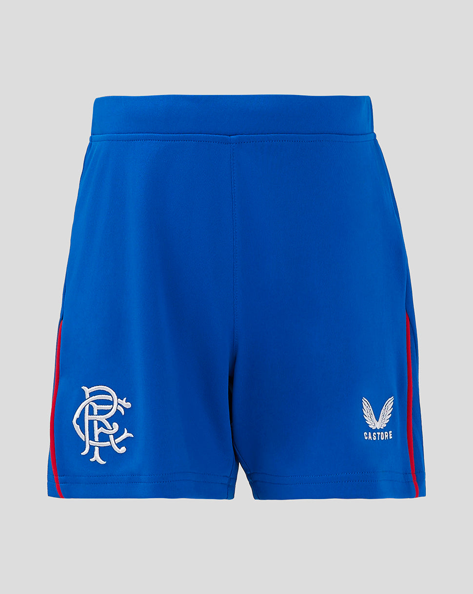 Rangers Junior 24/25 Home Alternate Shorts - White/Blue