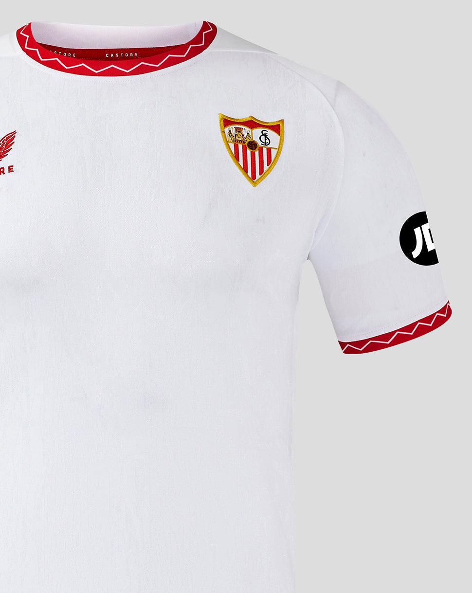 Sevilla Junior 24/25 Heimtrikot – Weiss - Weiss