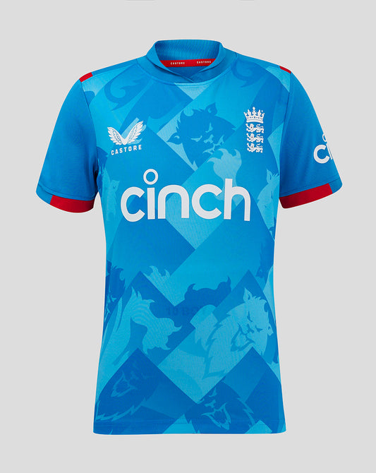 England Cricket Junior 24/25 ODI Short Sleeve Shirt