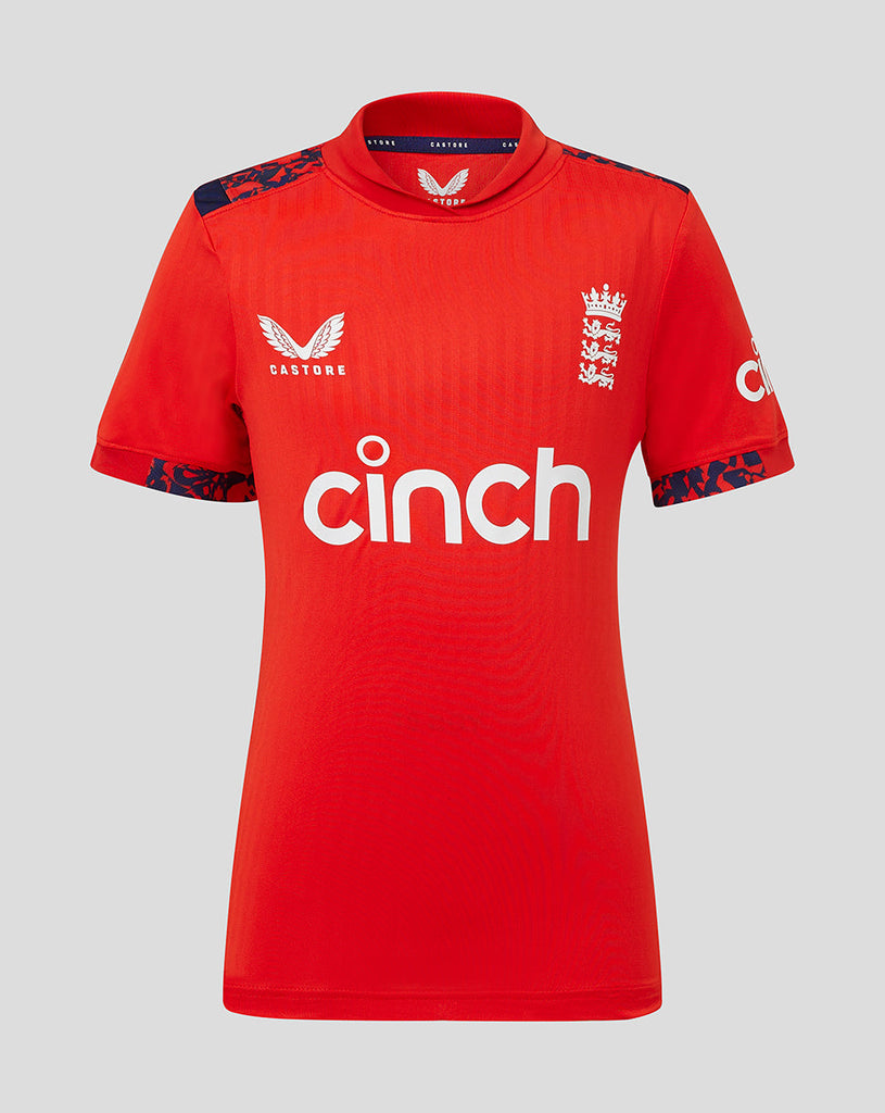 England Cricket Junior 24/25 T20 Short Sleeve Shirt