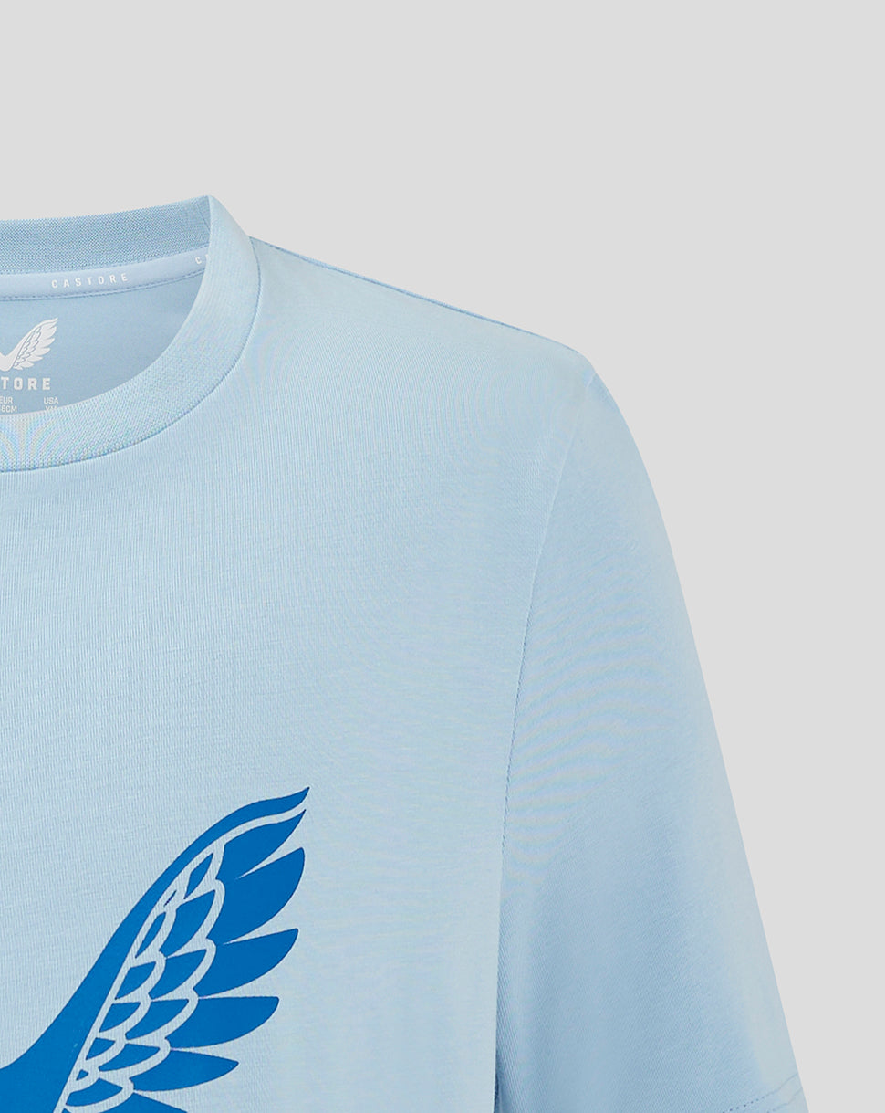 Rangers Junior 24/25 Pro Players Logo T-Shirt - Light Blue