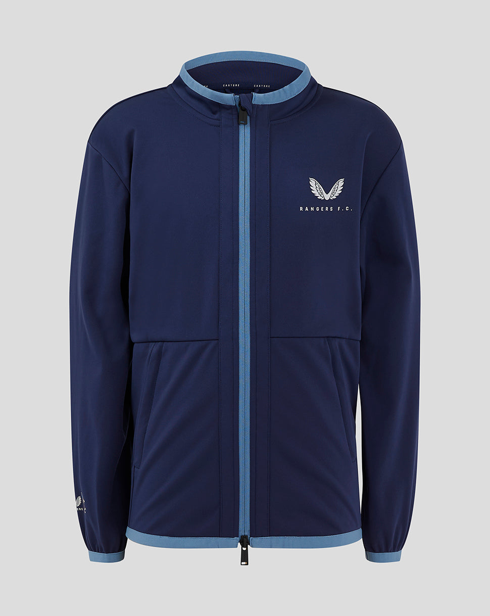 Rangers Junior 24/25 Travel Jacket - Navy