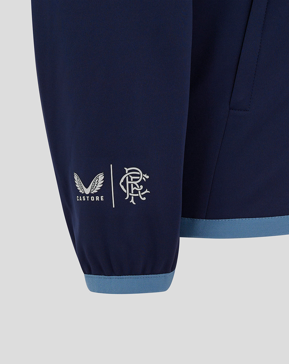 Rangers Junior 24/25 Travel Jacket - Navy