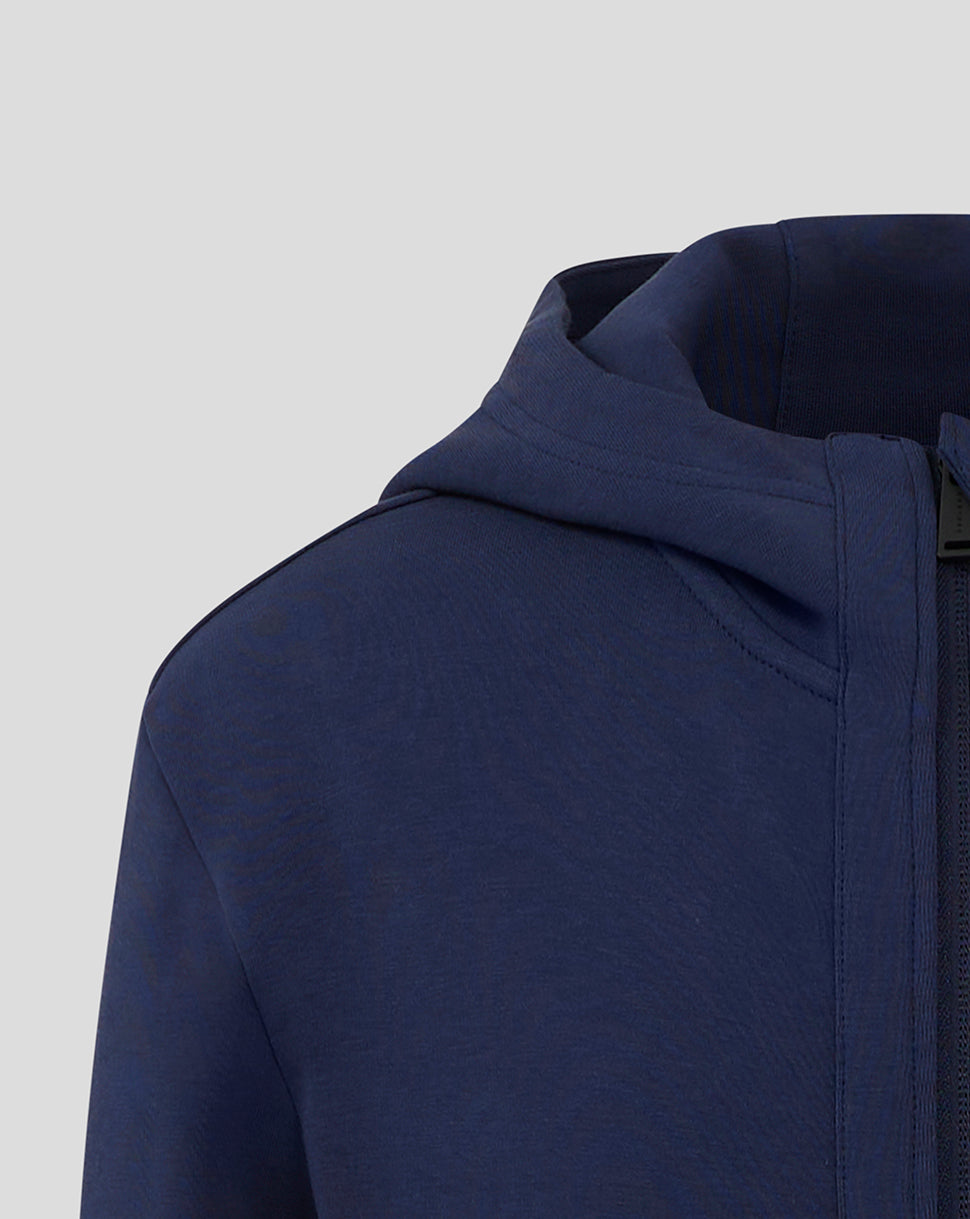 Rangers Junior 24/25 Hooded Travel Jacket - Navy