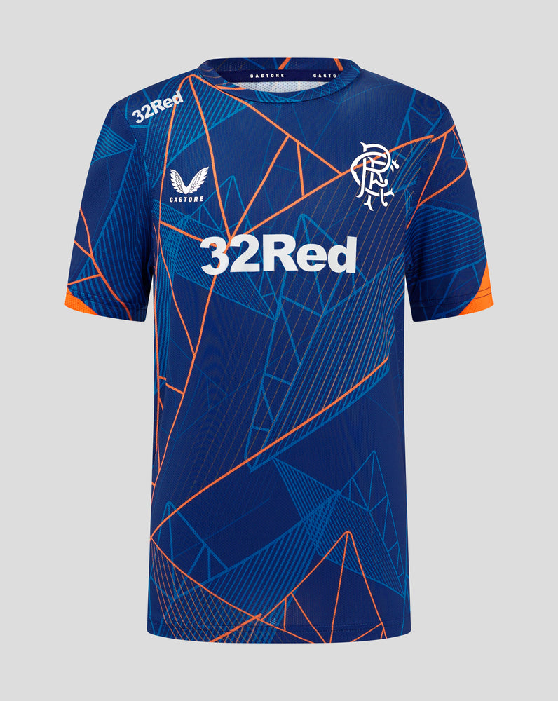 Top Rangers Castore 1/4 Zip Uomo Calcio Matchday Top Top Rangers Castore 1/4 Zip Uomo Calcio Matchday Top