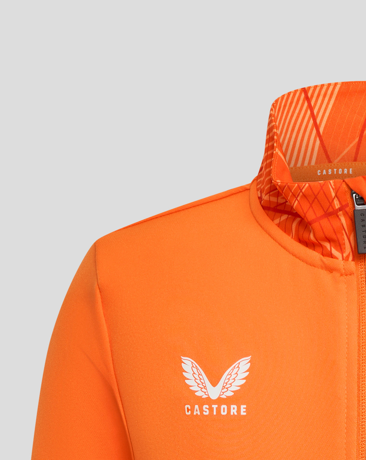 Rangers 24/25 Junior League Matchday Anthem Jacket - Vibrant Orange