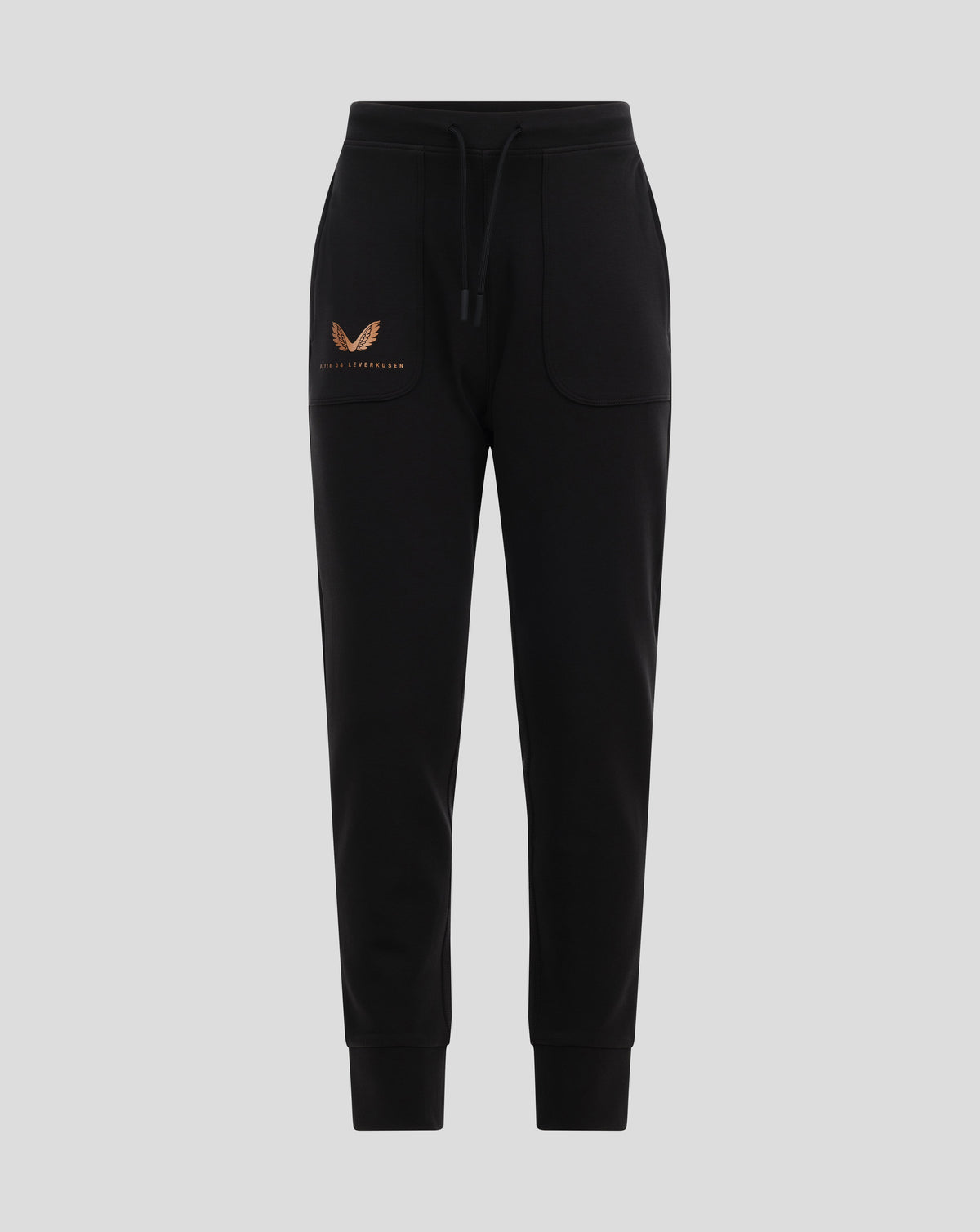 Bayer 04 Leverkusen Junior 24/25 Travel Pants - Black - Caviar