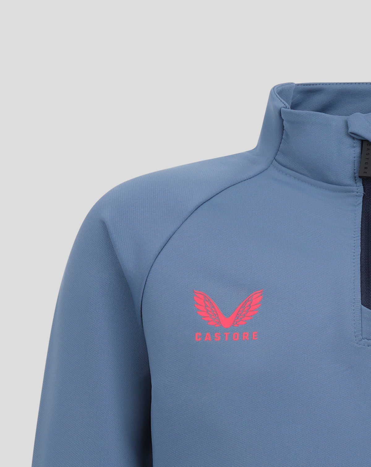 Sevilla Junior Trainings-1/4-Zip-Trikot – Blau - Coronet Blue/Peacoat