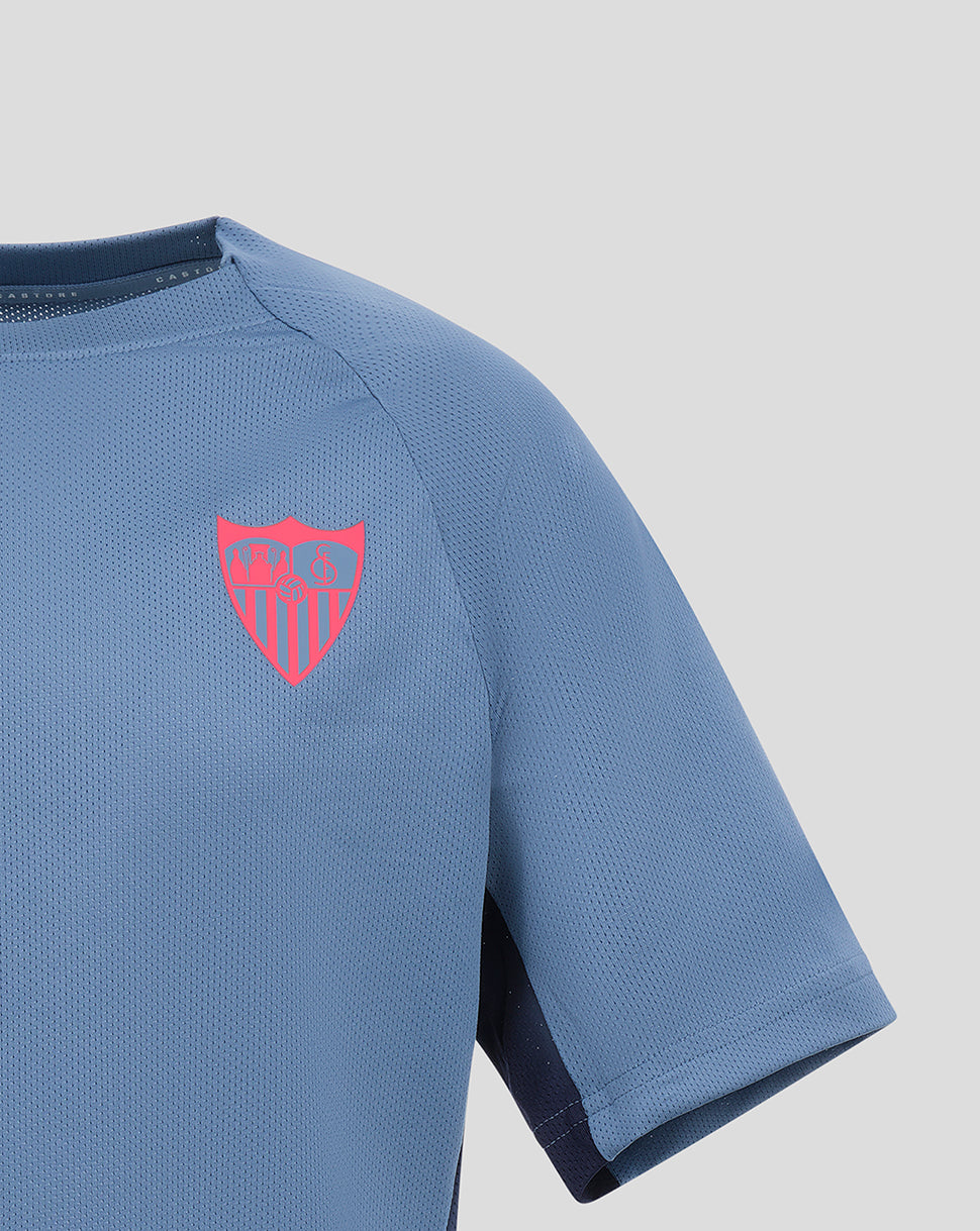 Sevilla Junior 24/25 Pro Players Training Shirt - Blue - Coronet Blue/Peacoat