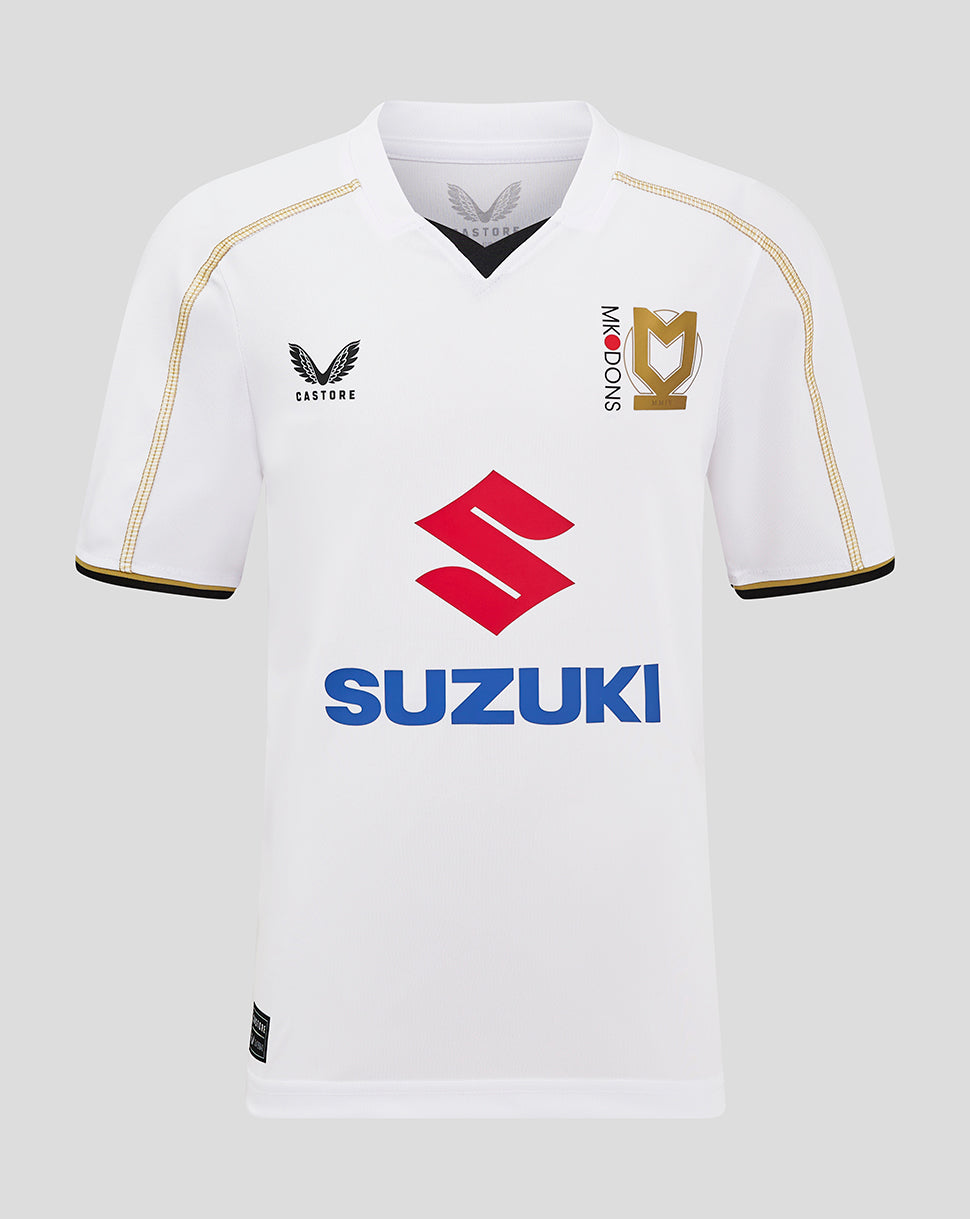 Mk Dons Junior 24/25 Home Shirt - White