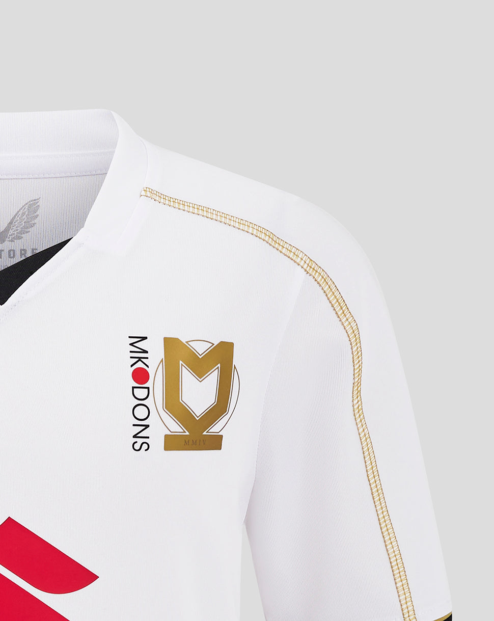 Mk Dons Junior 24/25 Home Shirt - White