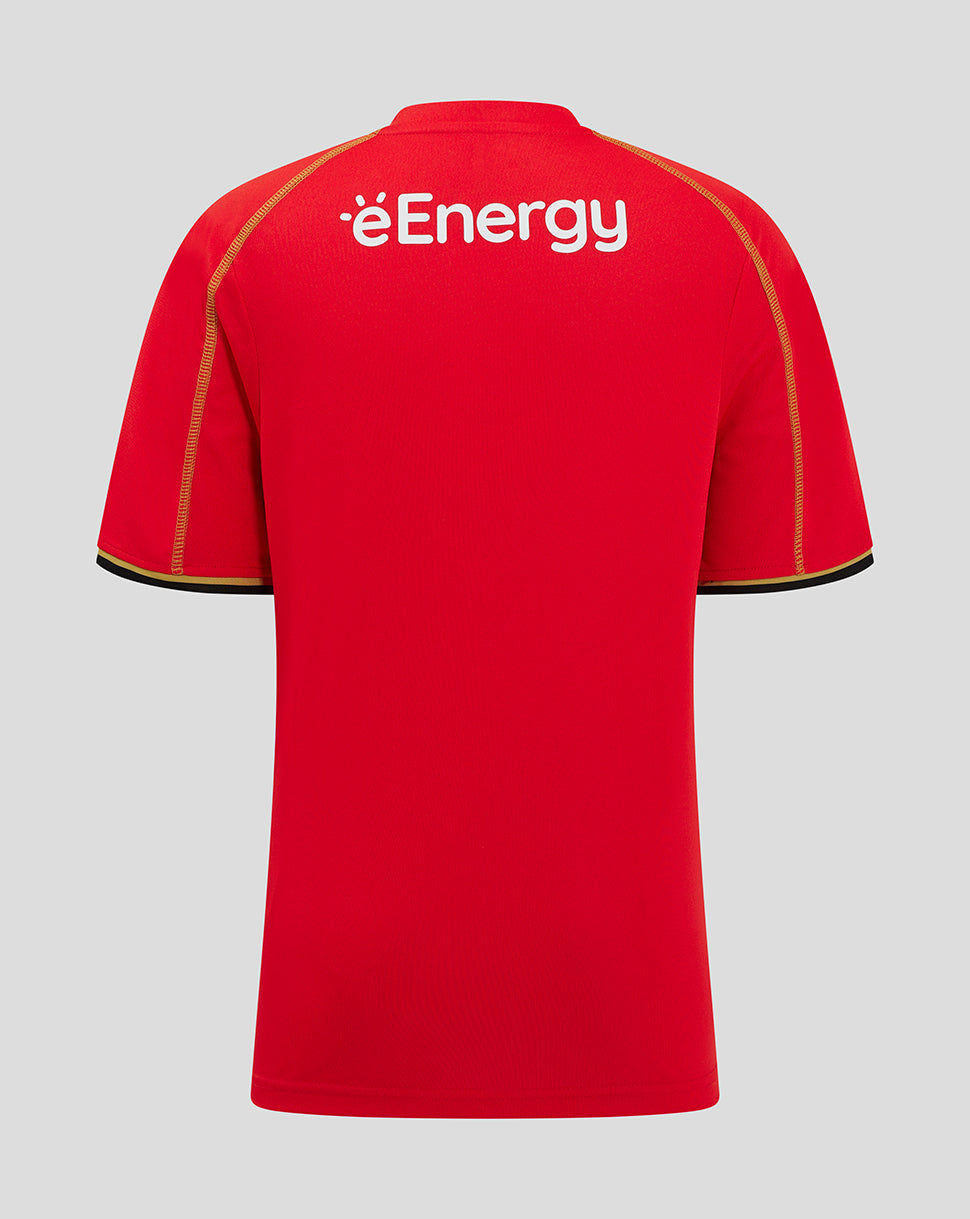 Mk Dons Junior 24/25 Away Shirt - Red