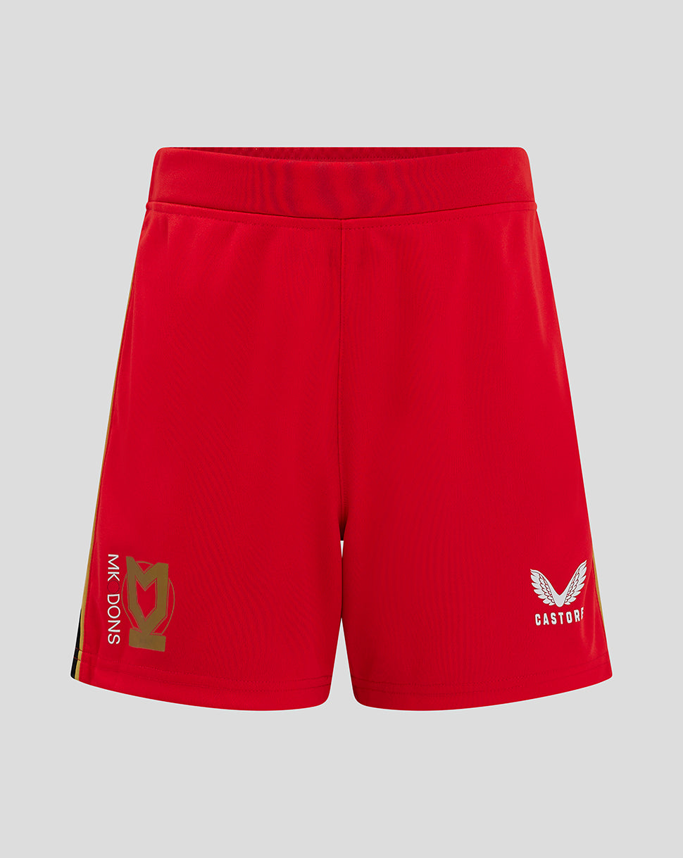 Mk Dons Junior 24/25 Away Short - Red