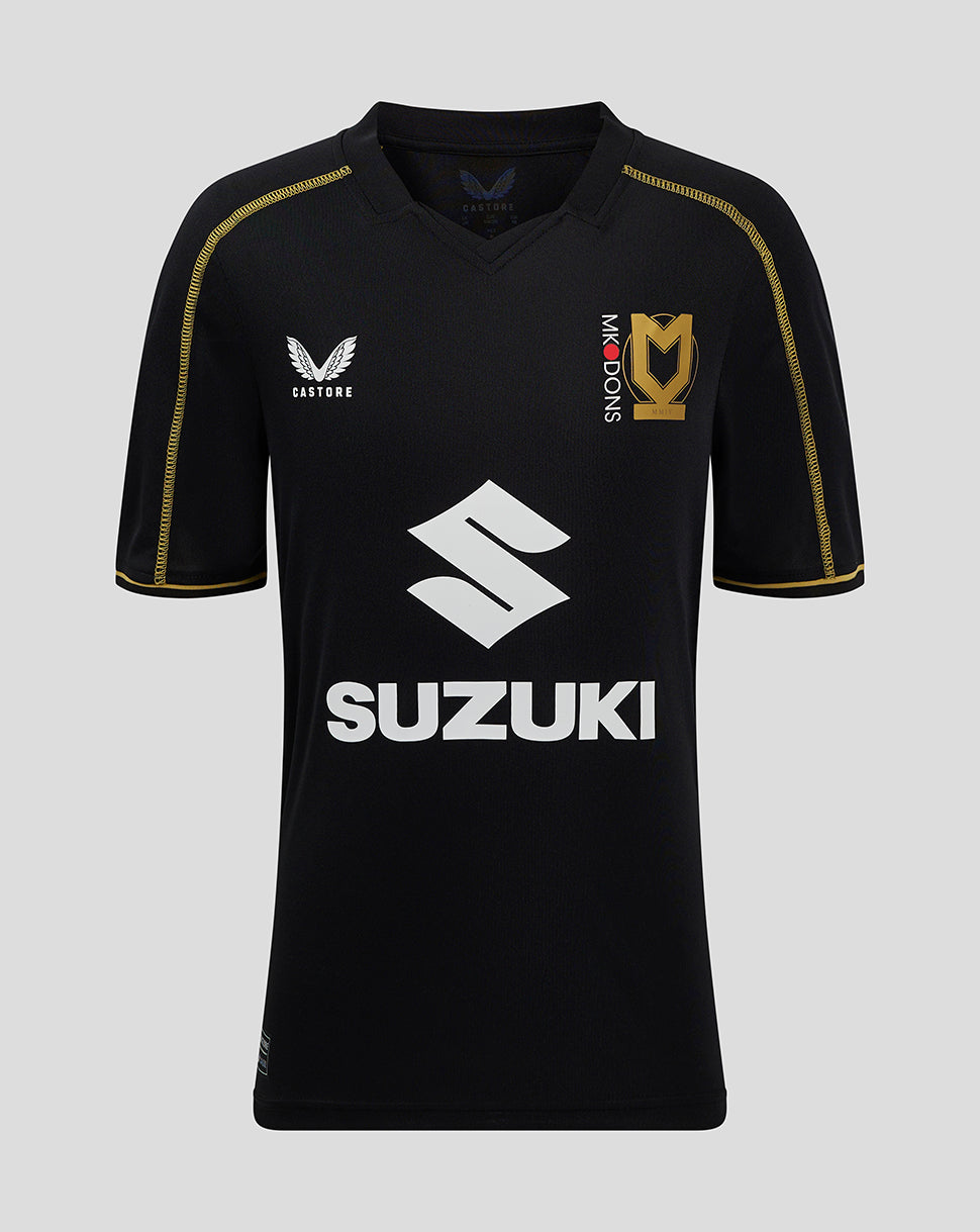 Mk Dons Junior 24/25 Third Shirt - Black