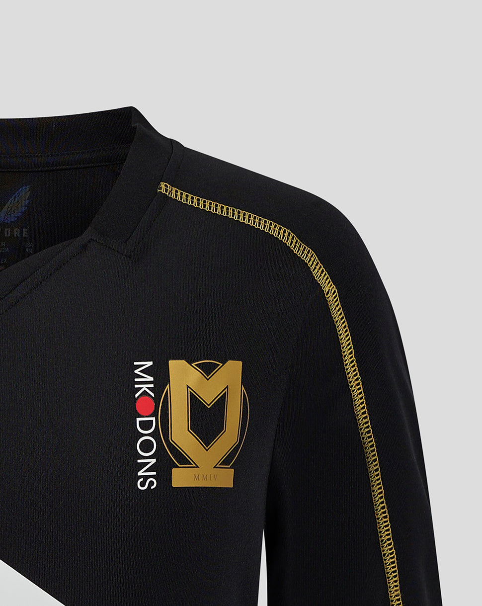 Mk Dons Junior 24/25 Third Shirt - Black