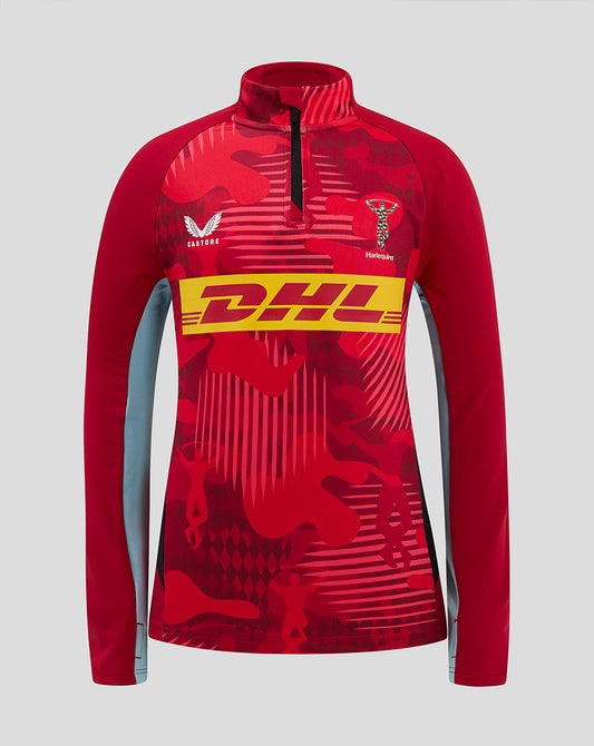 Harlequins Youth 24/25 Matchday 1/4 Zip Midlayer