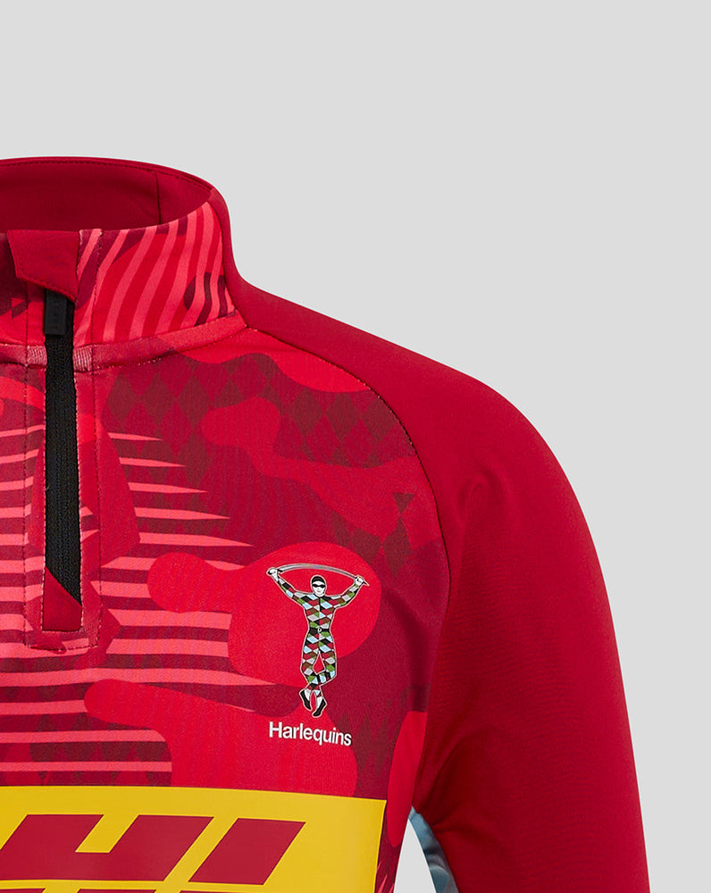 Harlequins Youth 24/25 Matchday 1/4 Zip Midlayer