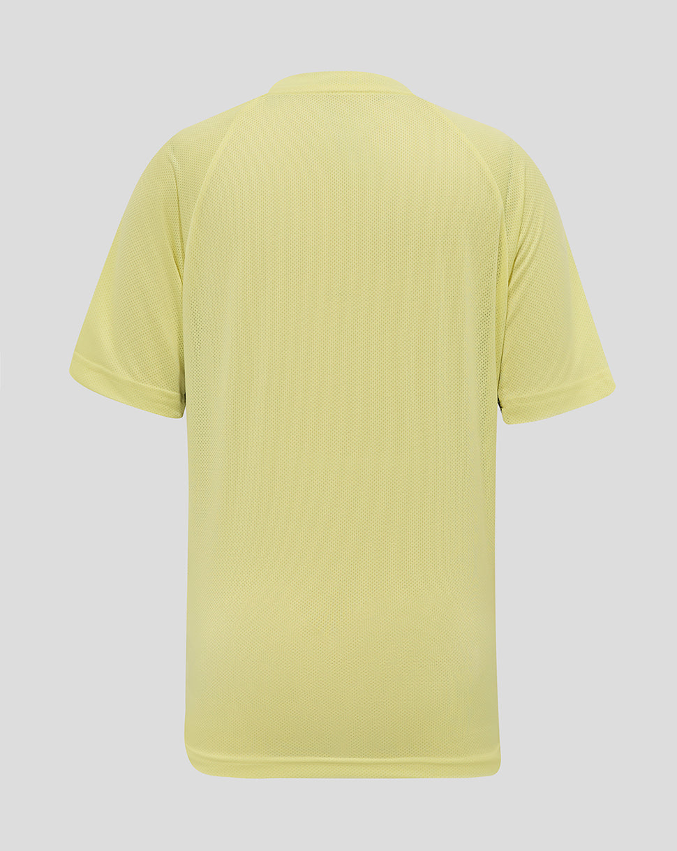 Everton 24/25 Junior Pro Players Training Tee - Elfin Yellow/Ebony
