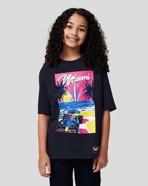 Oracle Red Bull Racing Juniors Miami Short Sleeve T-Shirt
