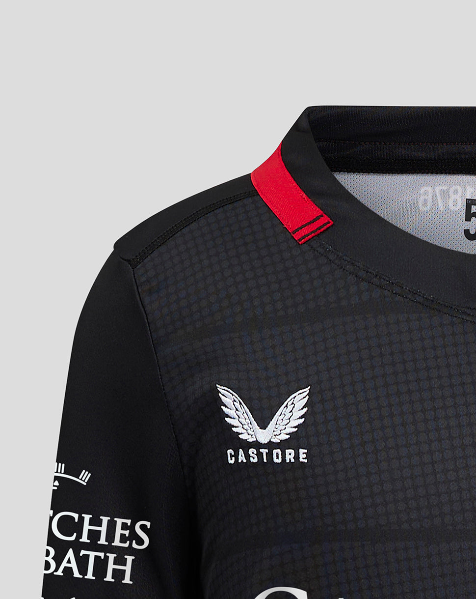 Saracens Junior 24/25 Home Shirt - Black