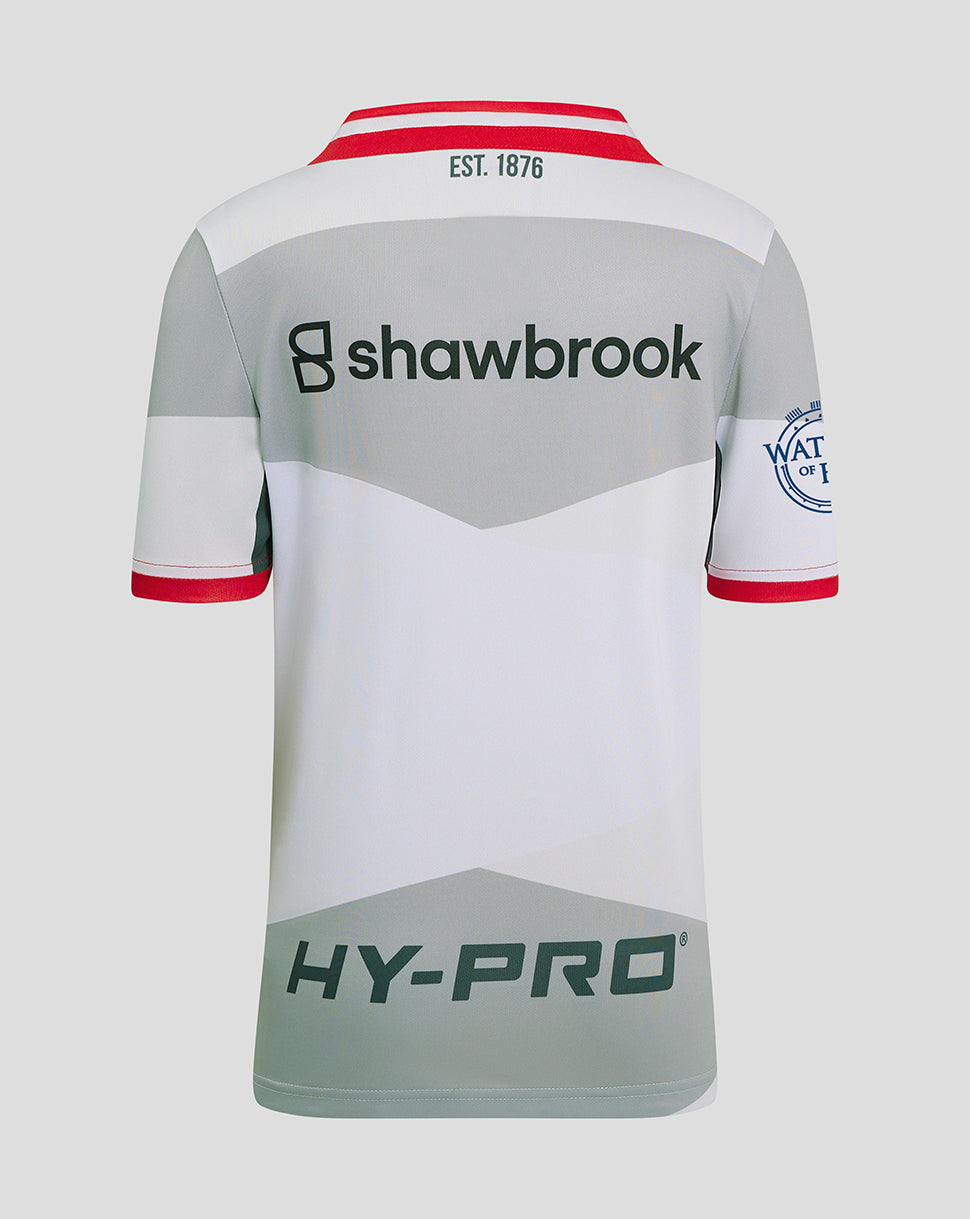 Saracens Junior Away Shirt 24/25 - Grey/Red